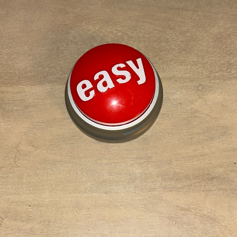 Early 2000s Staples Easy Button